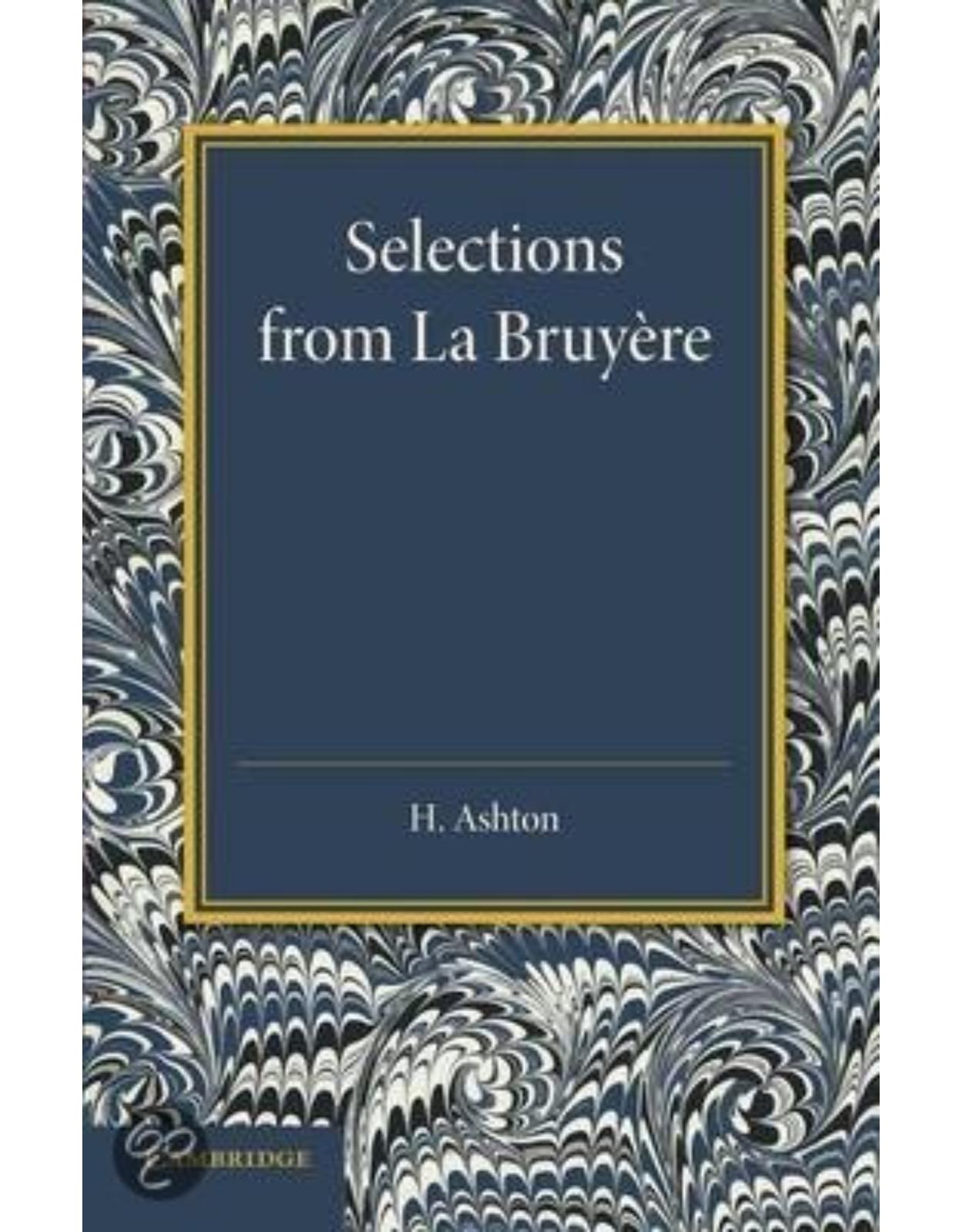 Selections from La Bruyère