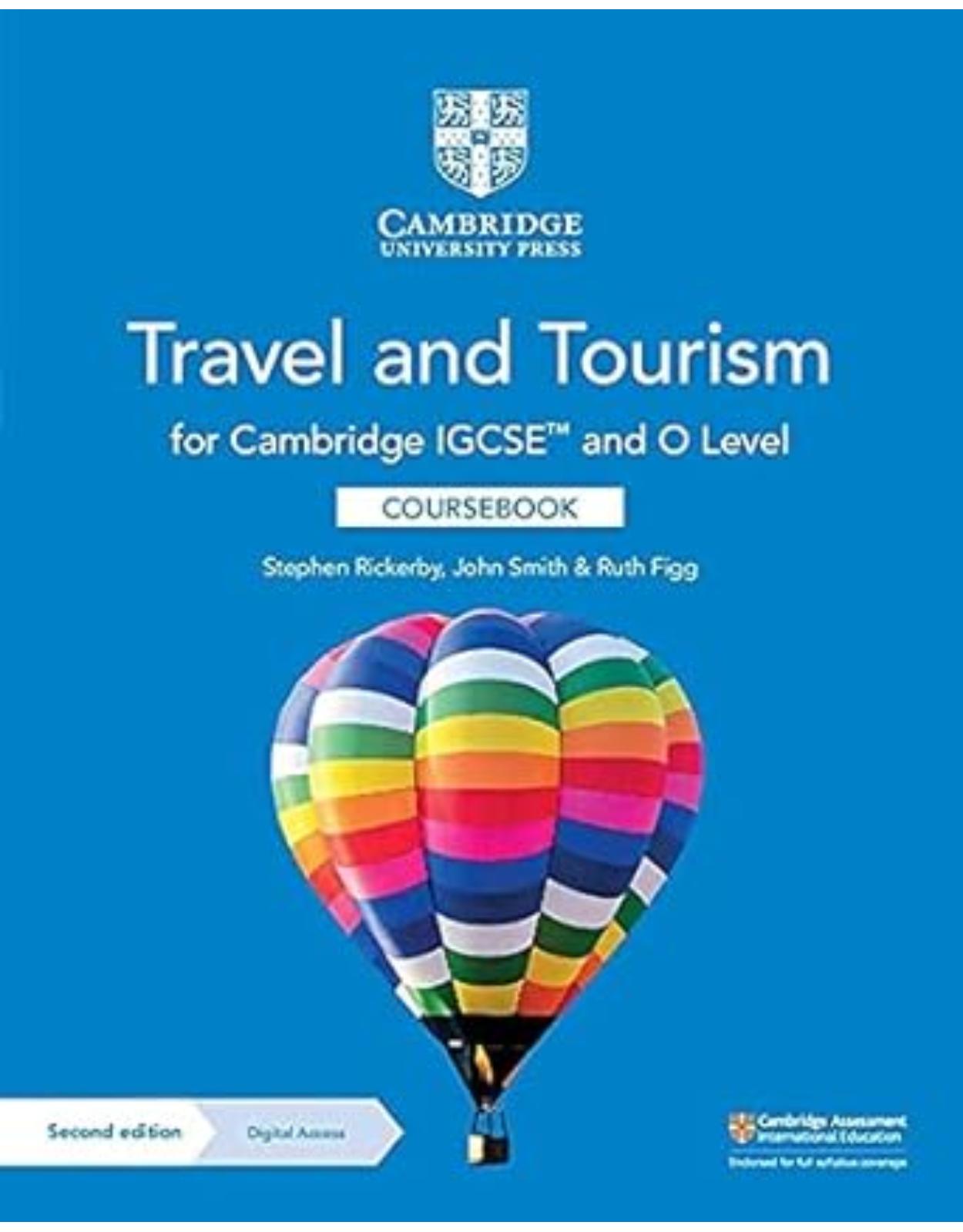 Cambridge Igcse(tm) and O Level Travel and Tourism Coursebook with Digital Access (2 Years) (Cambridge International Igcse)