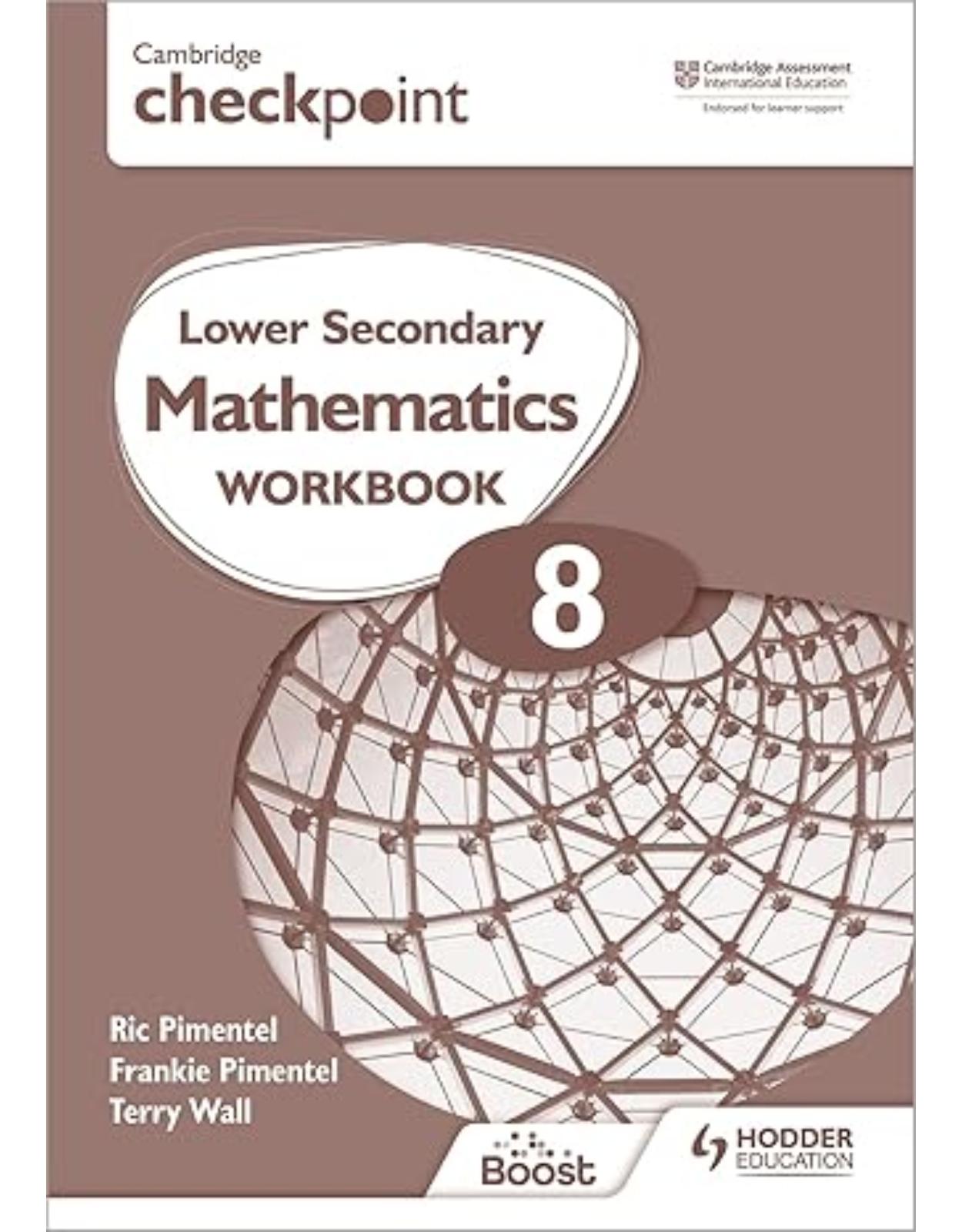 Cambridge Checkpoint Lower Secondary Mathematics Workbook 8: Hodder Education Group