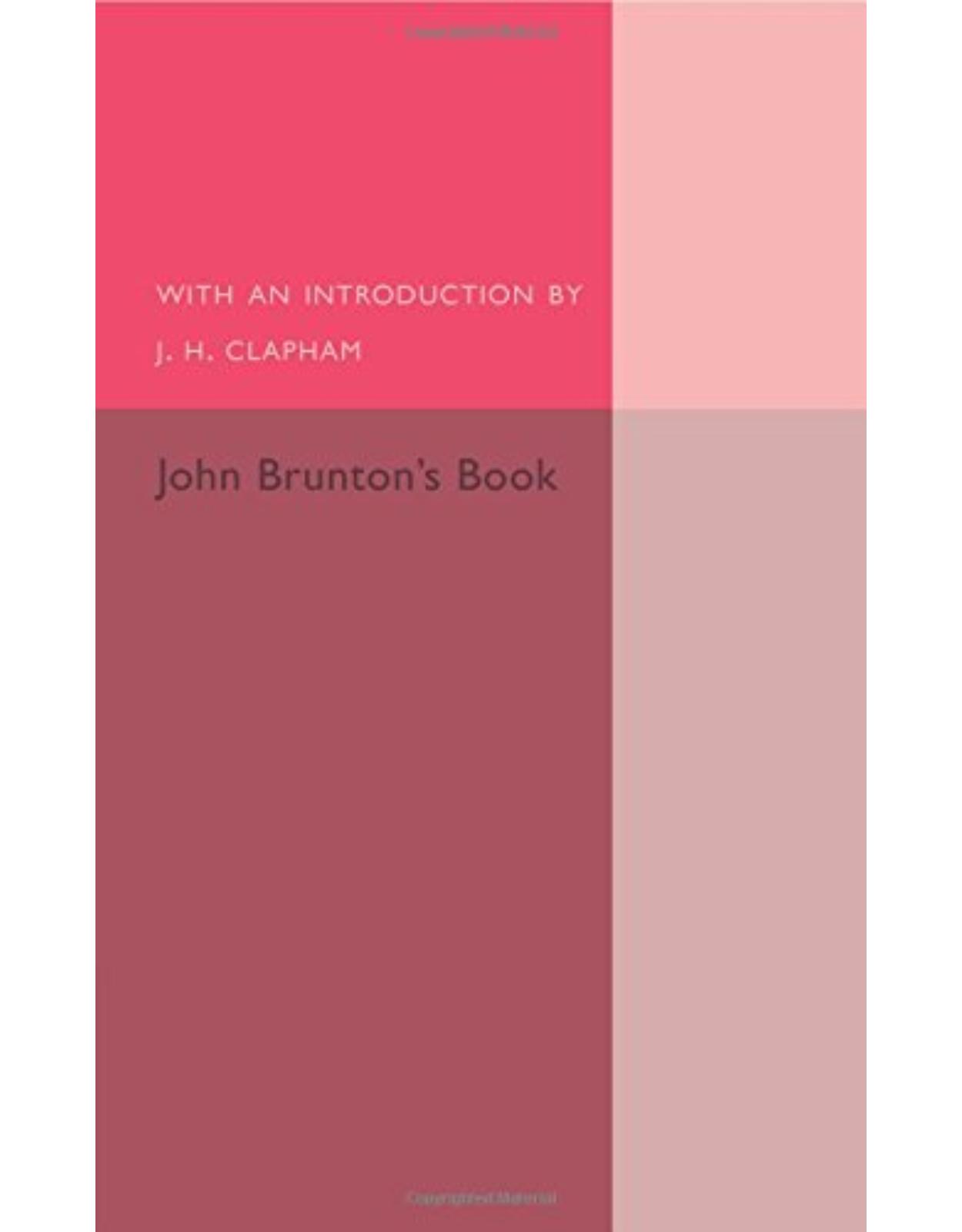 John Brunton's Book