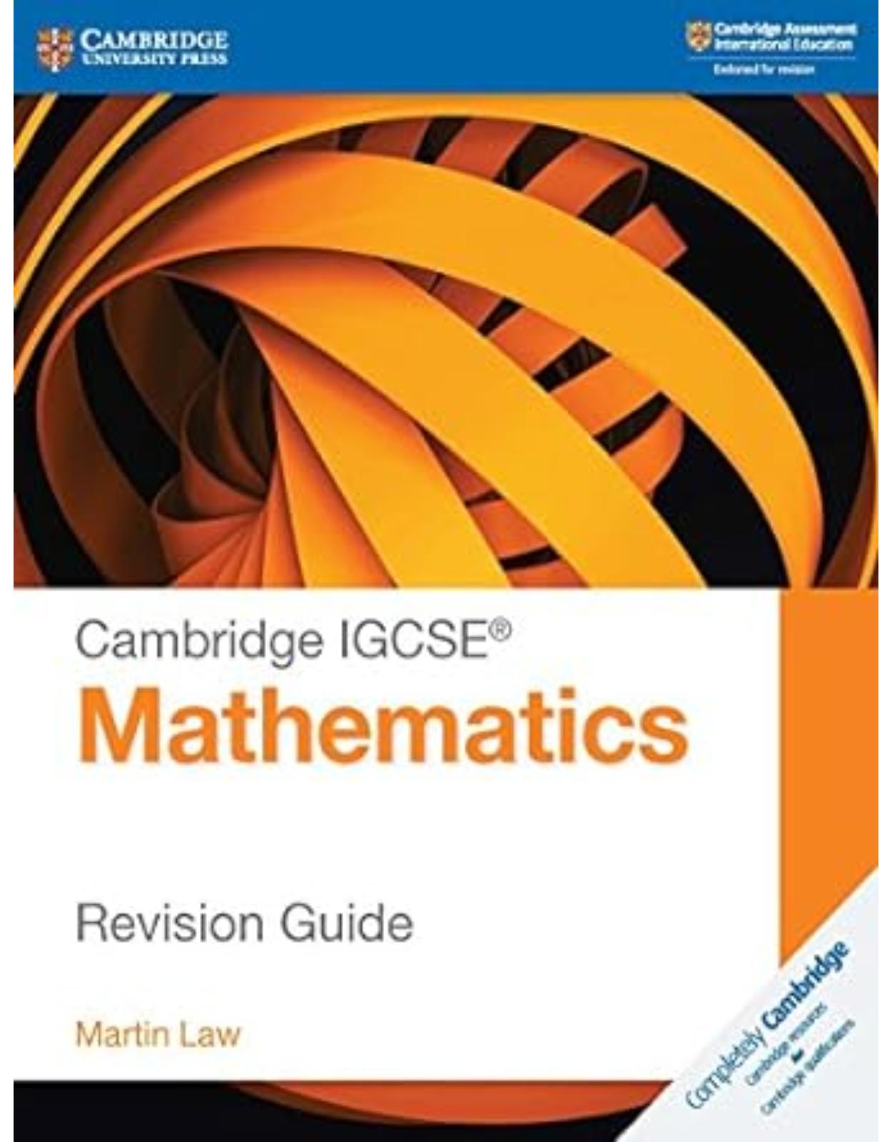 Cambridge IGCSE Mathematics Revision Guide (Cambridge International IGCSE)