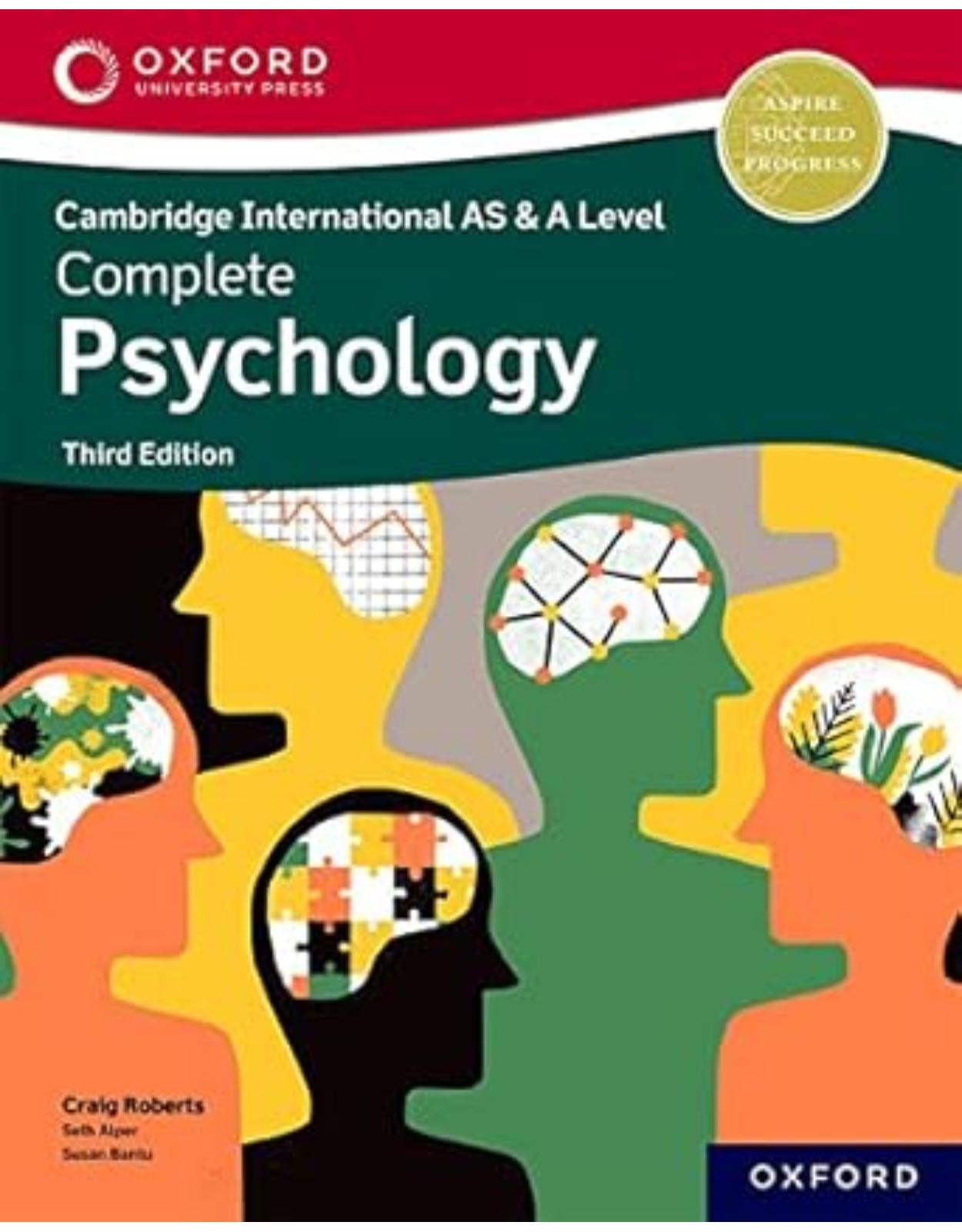 Psychology for Cambridge International As and A Level 3rd Edition