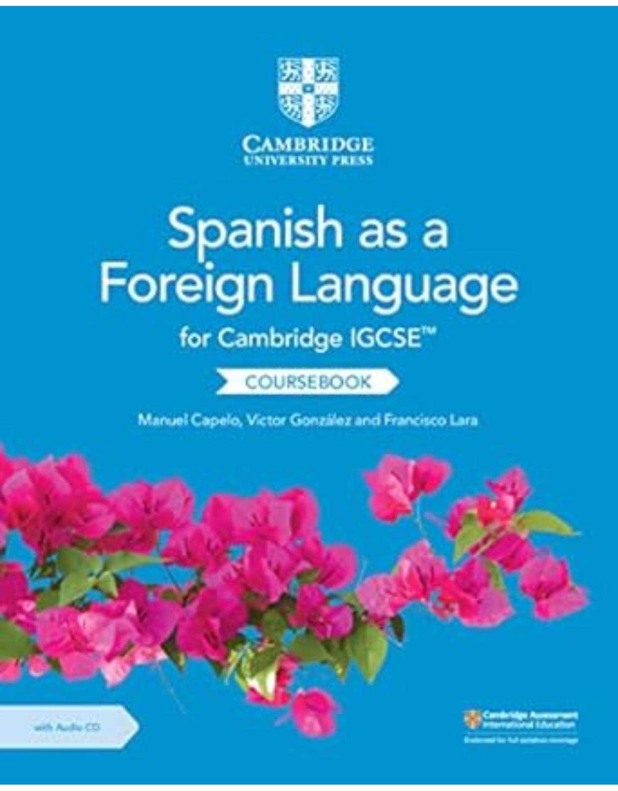 Cambridge IGCSE™ Spanish as a Foreign Language Coursebook with Audio CD (Cambridge International IGCSE) (Spanish Edition)