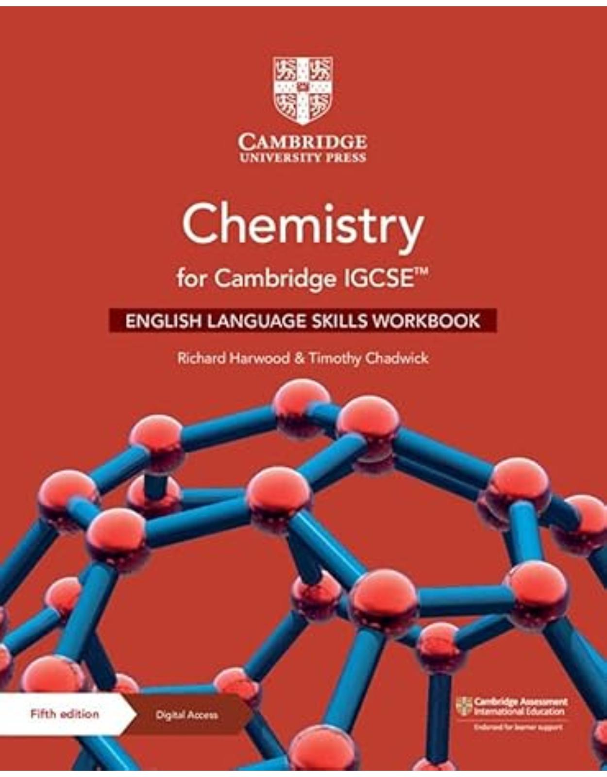 Chemistry for Cambridge IGCSE™ English Language Skills Workbook with Digital Access (2 Years) (Cambridge International IGCSE)