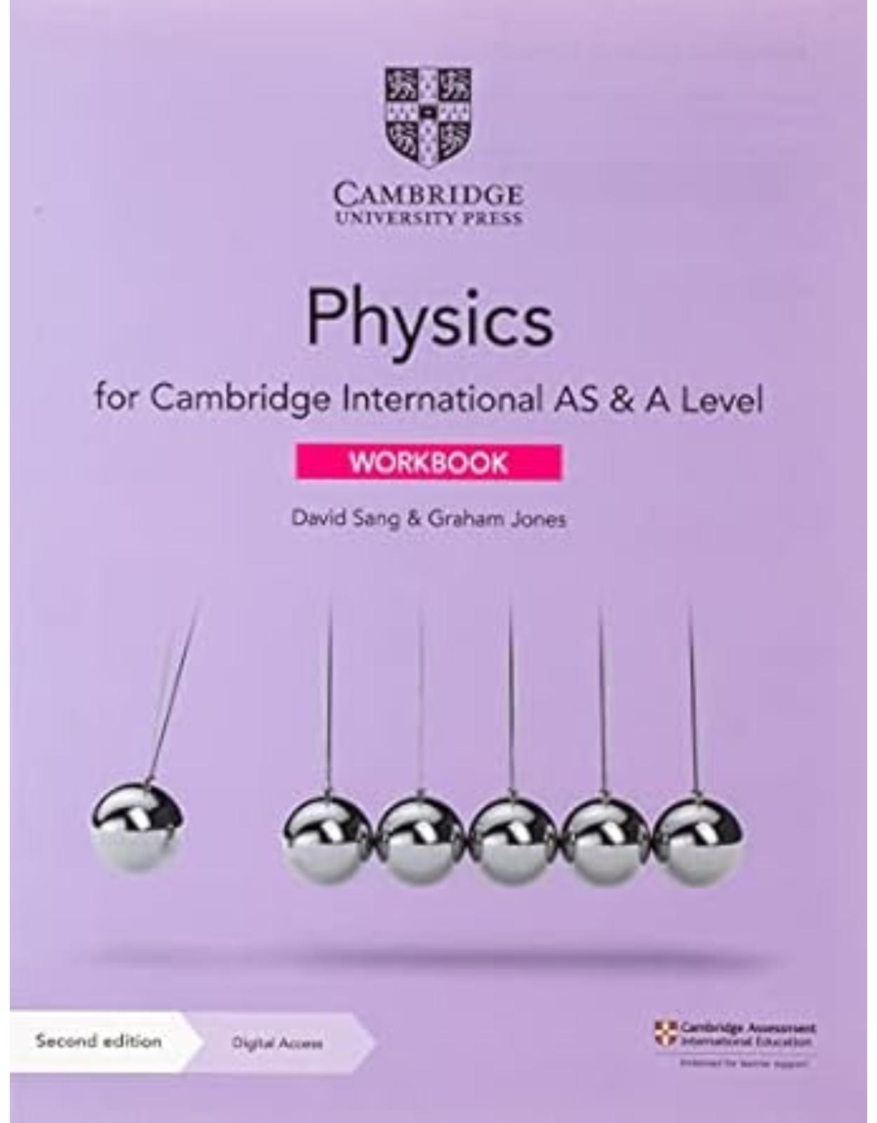 Cambridge International AS & A Level Physics Workbook with Digital Access (2 Years)