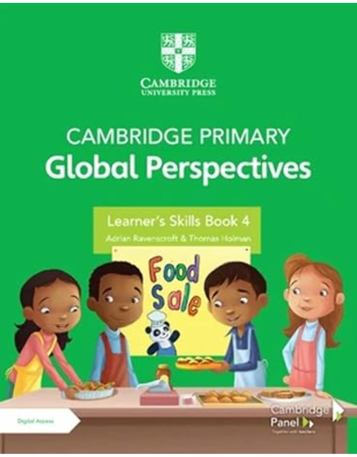 Cambridge Primary Global Perspectives Learner's Skills Book 4 with Digital Access (1 Year)