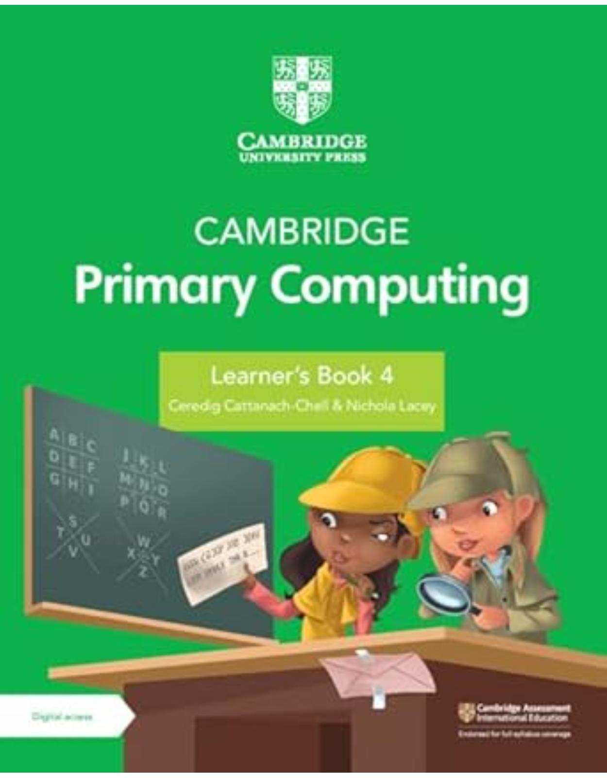 Cambridge Primary Computing Learner's Book 4 with Digital Access (1 Year)