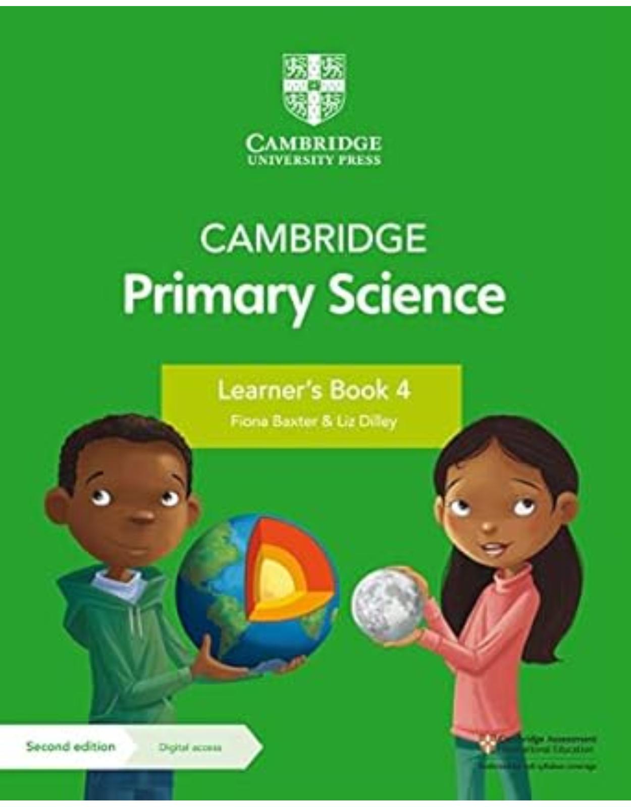 Cambridge Primary Science Learner's Book 4 with Digital Access (1 Year)