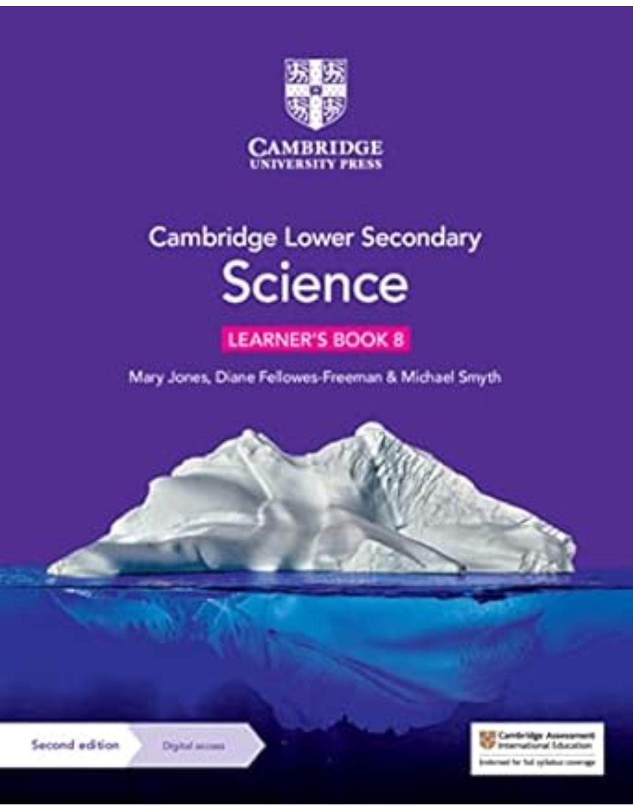 Cambridge Lower Secondary Science Learner's Book 8 with Digital Access (1 Year)