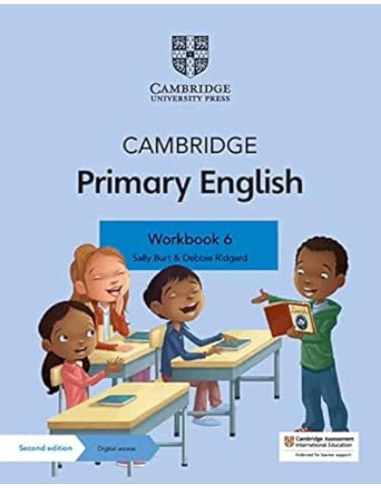 Cambridge Primary English Workbook 6 with Digital Access (1 Year)