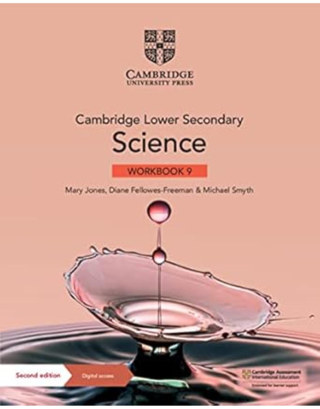 Cambridge Lower Secondary Science Workbook 9 with Digital Access (1 Year) 2nd Edition