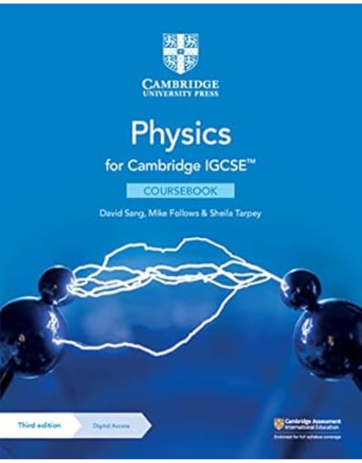 Cambridge IGCSE Physics Coursebook with Digital Access (2 Years) (Cambridge International IGCSE)