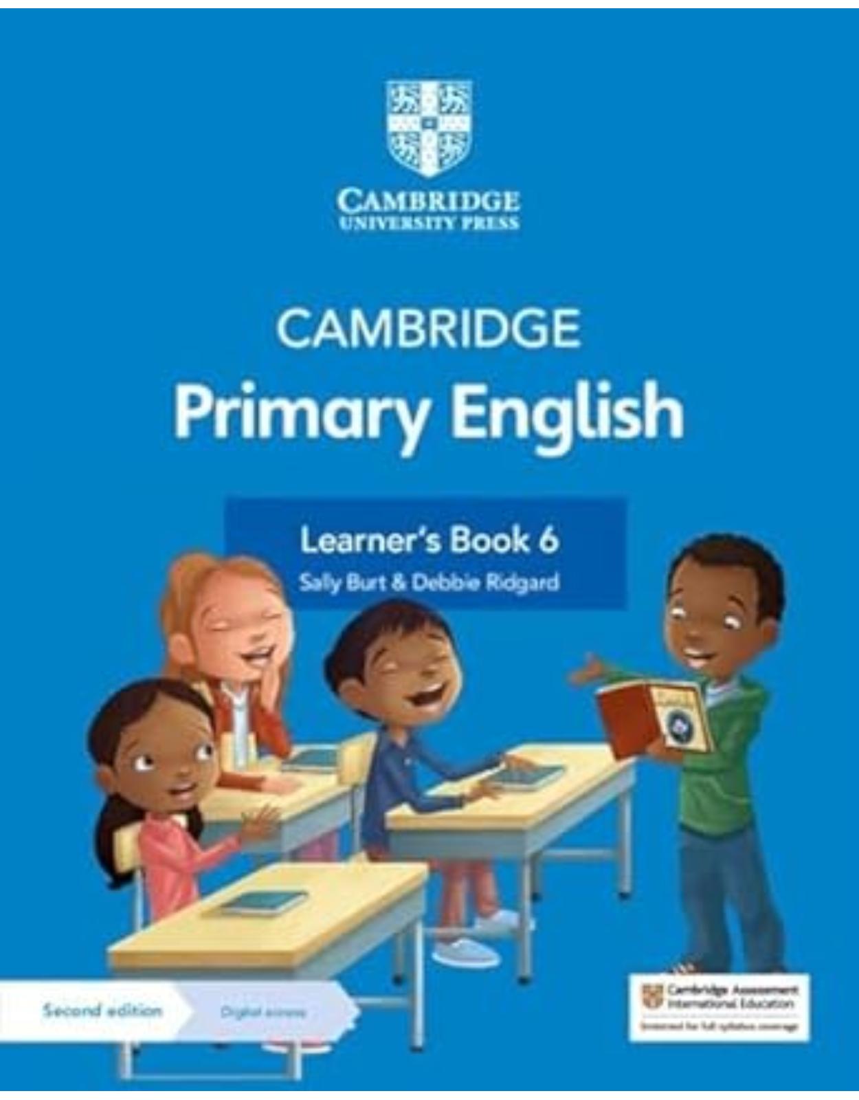 Cambridge Primary English Learner's Book 6 with Digital Access (1 Year) 2nd Edition