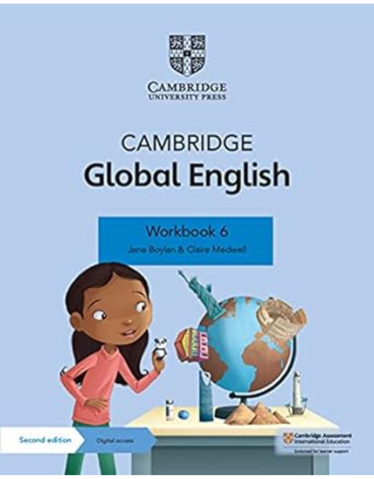 Cambridge Global English Workbook 6 with Digital Access (1 Year): For Cambridge Primary English as a Second Language (Cambridge Primary Global English)