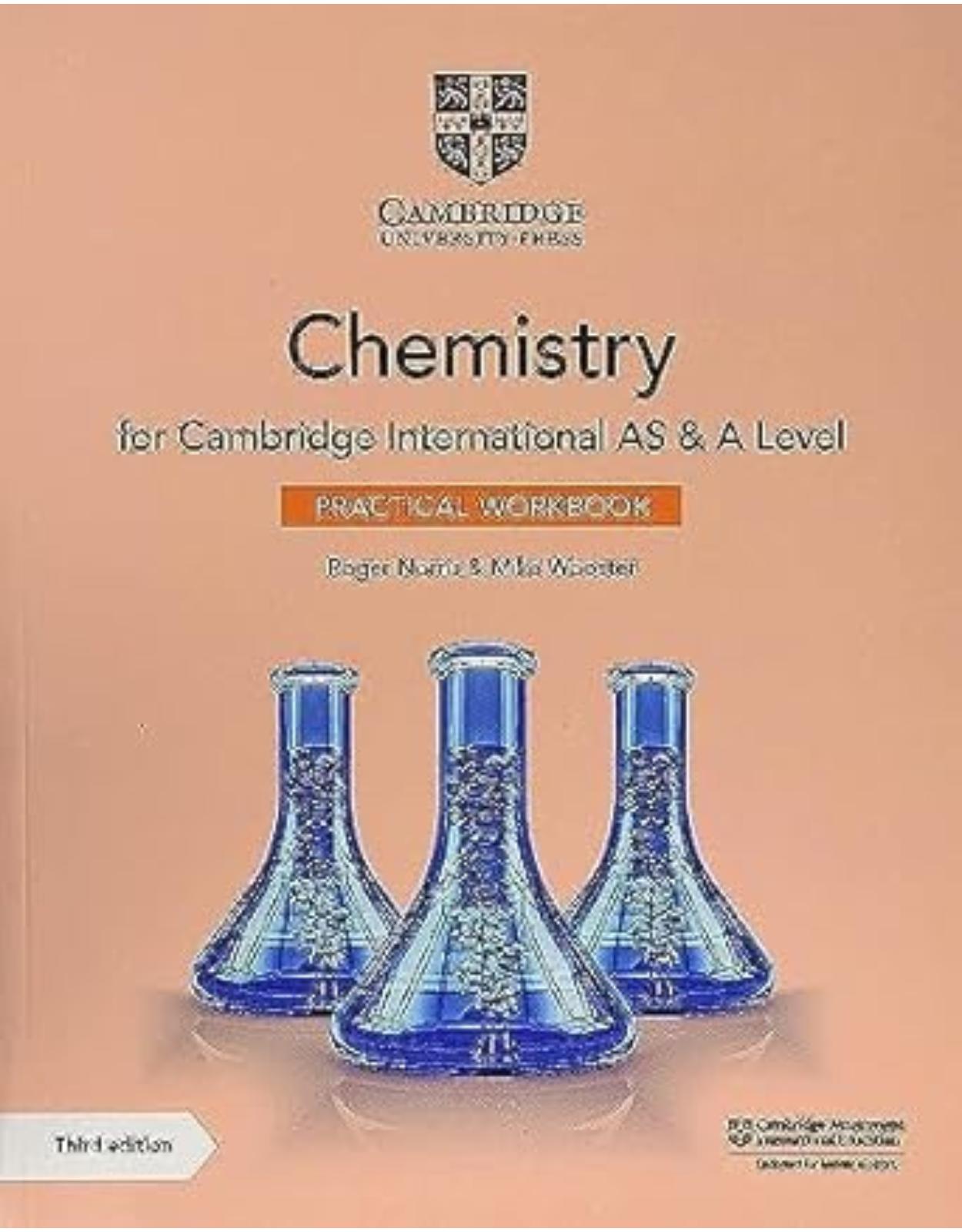 Cambridge International AS & A Level Chemistry Practical Workbook