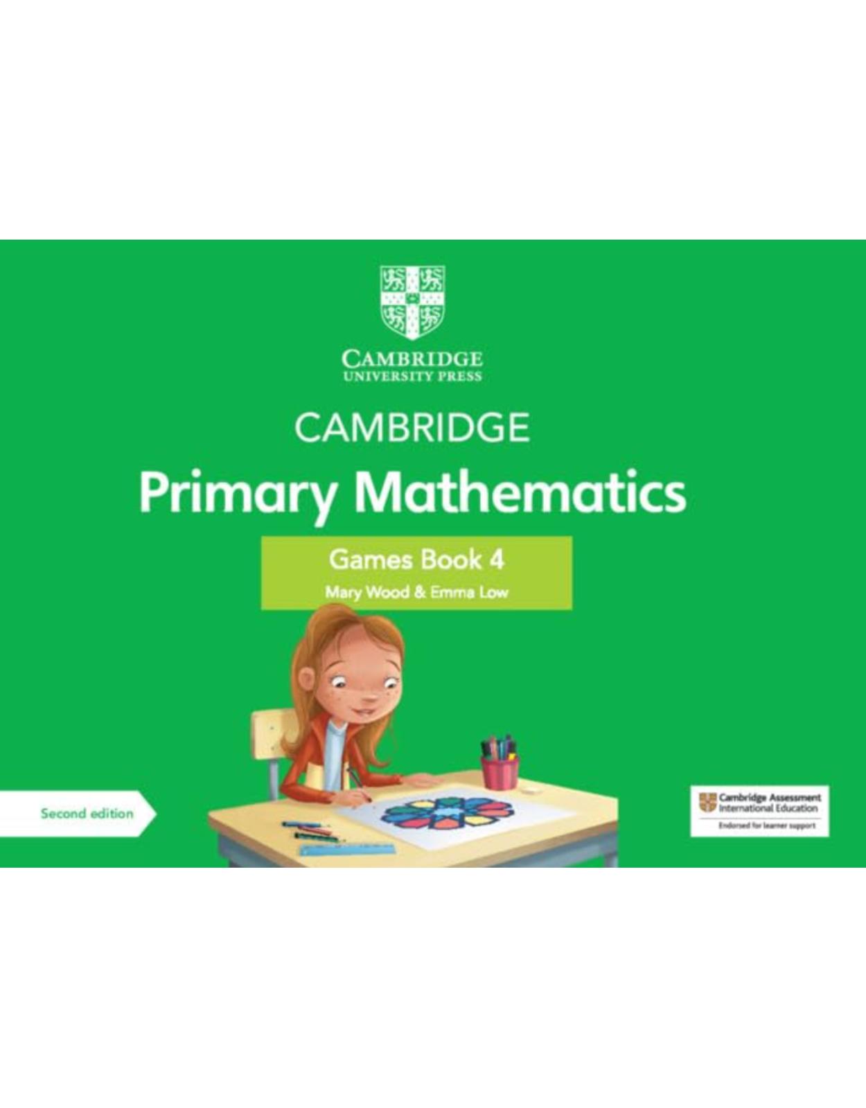 Cambridge Primary Mathematics Games Book 4 with Digital Access (Cambridge Primary Maths) 2nd Edition