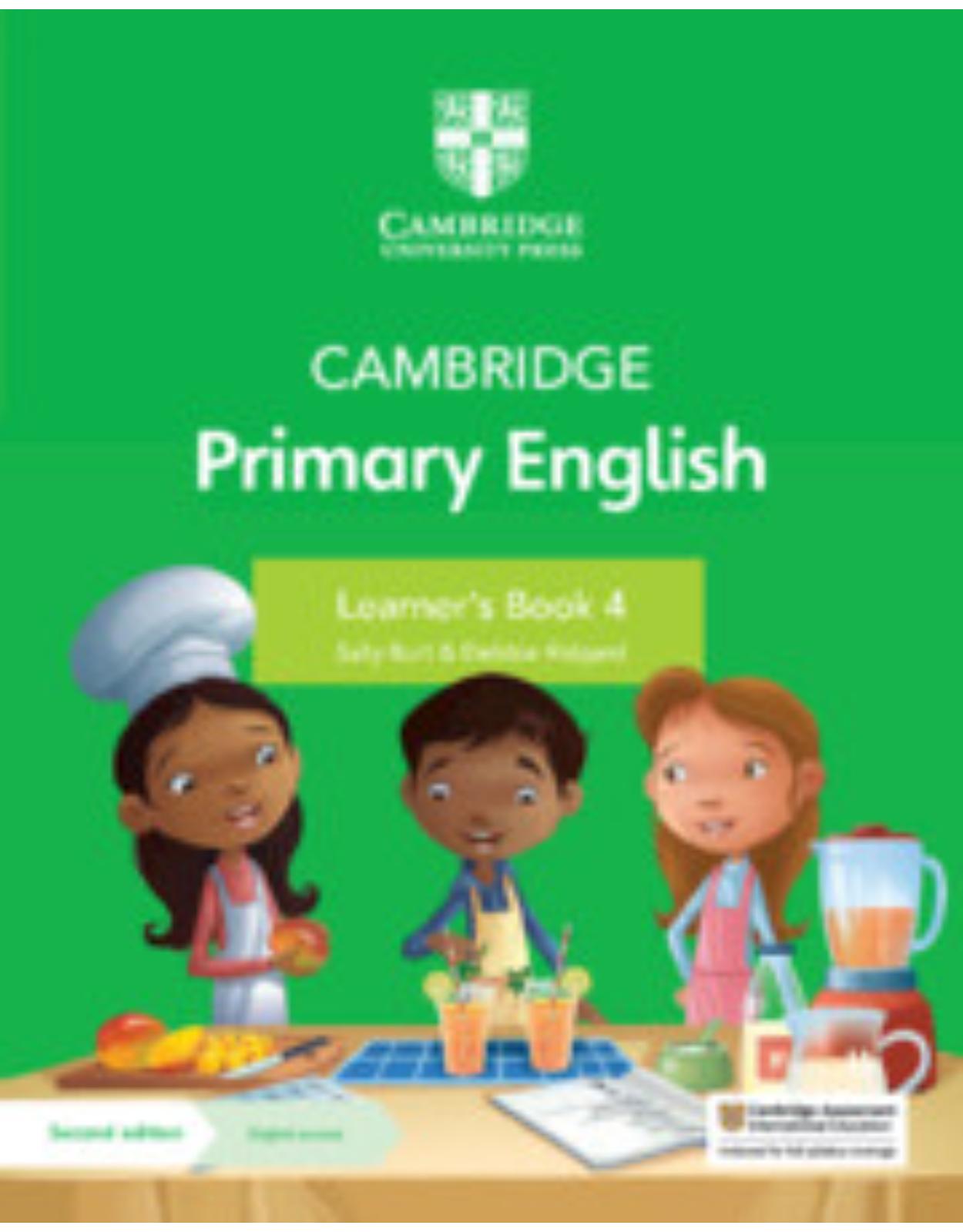 Cambridge Primary English Learner's Book 4 with Digital Access (1 Year) 2nd Edition