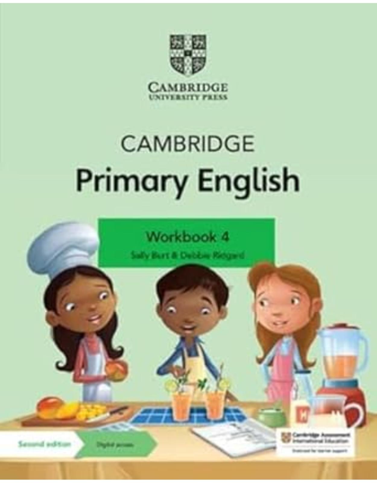 Cambridge Primary English Workbook 4 with Digital Access (1 Year) 2nd Edition