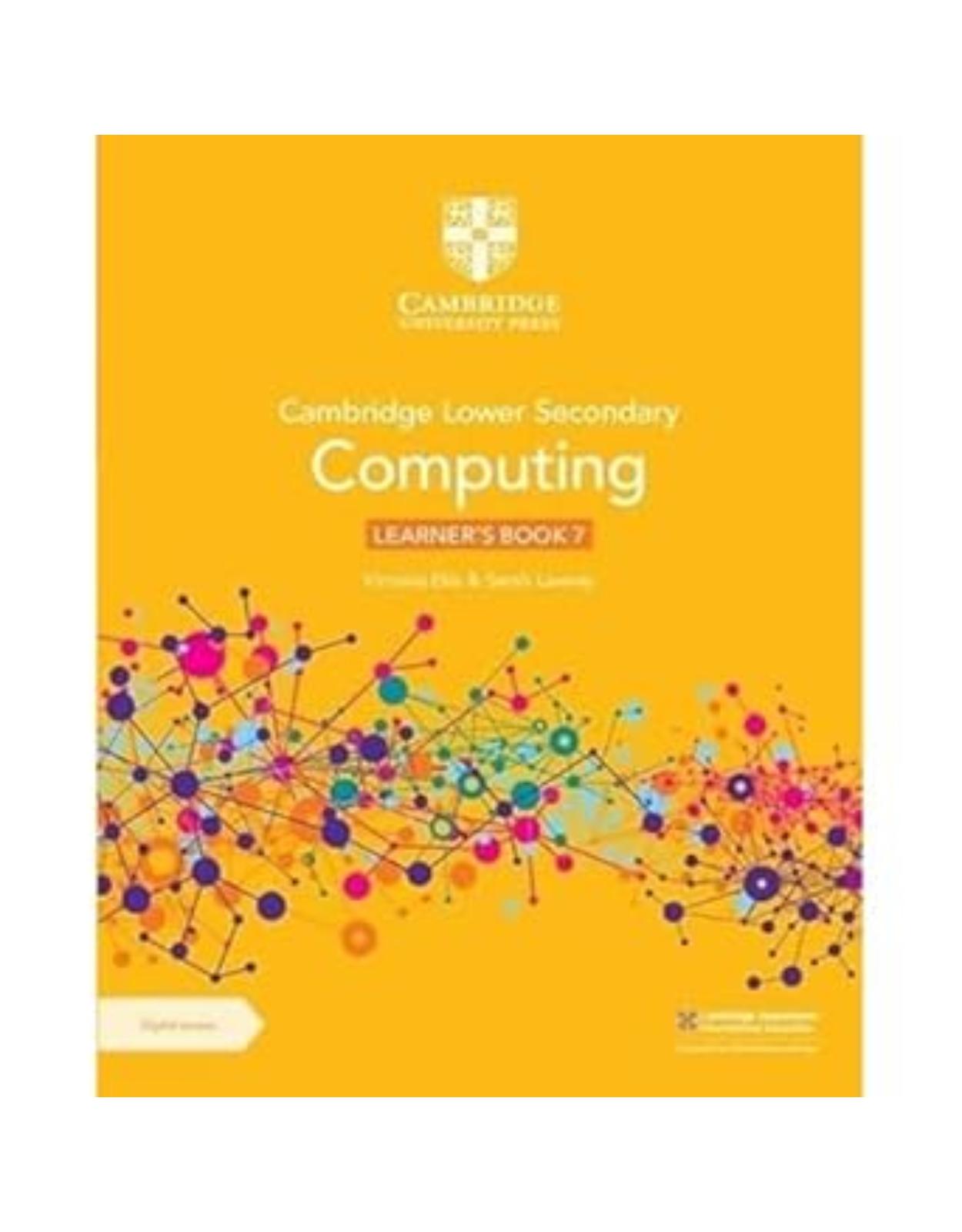 Cambridge Lower Secondary Computing Learner's Book 7 with Digital Access (1 Year) 