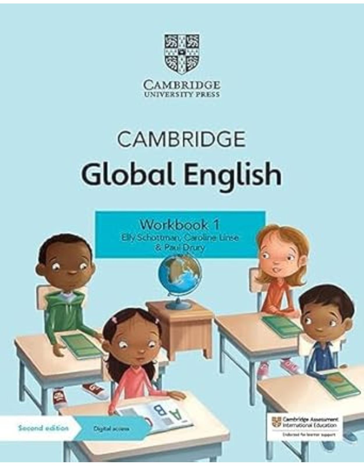 Cambridge Global English Workbook 1 with Digital Access (1 Year): for Cambridge Primary and Lower Secondary English as a Second Language (Cambridge Primary Global English) 2nd Edition