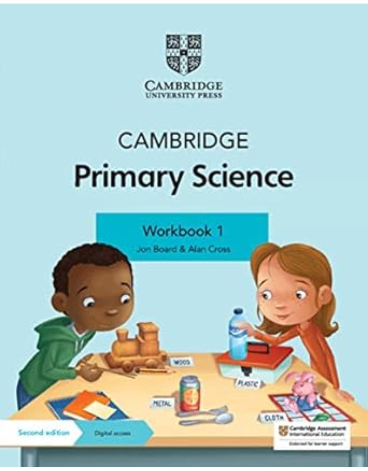 Cambridge Primary Science Workbook 1 with Digital Access (1 Year)