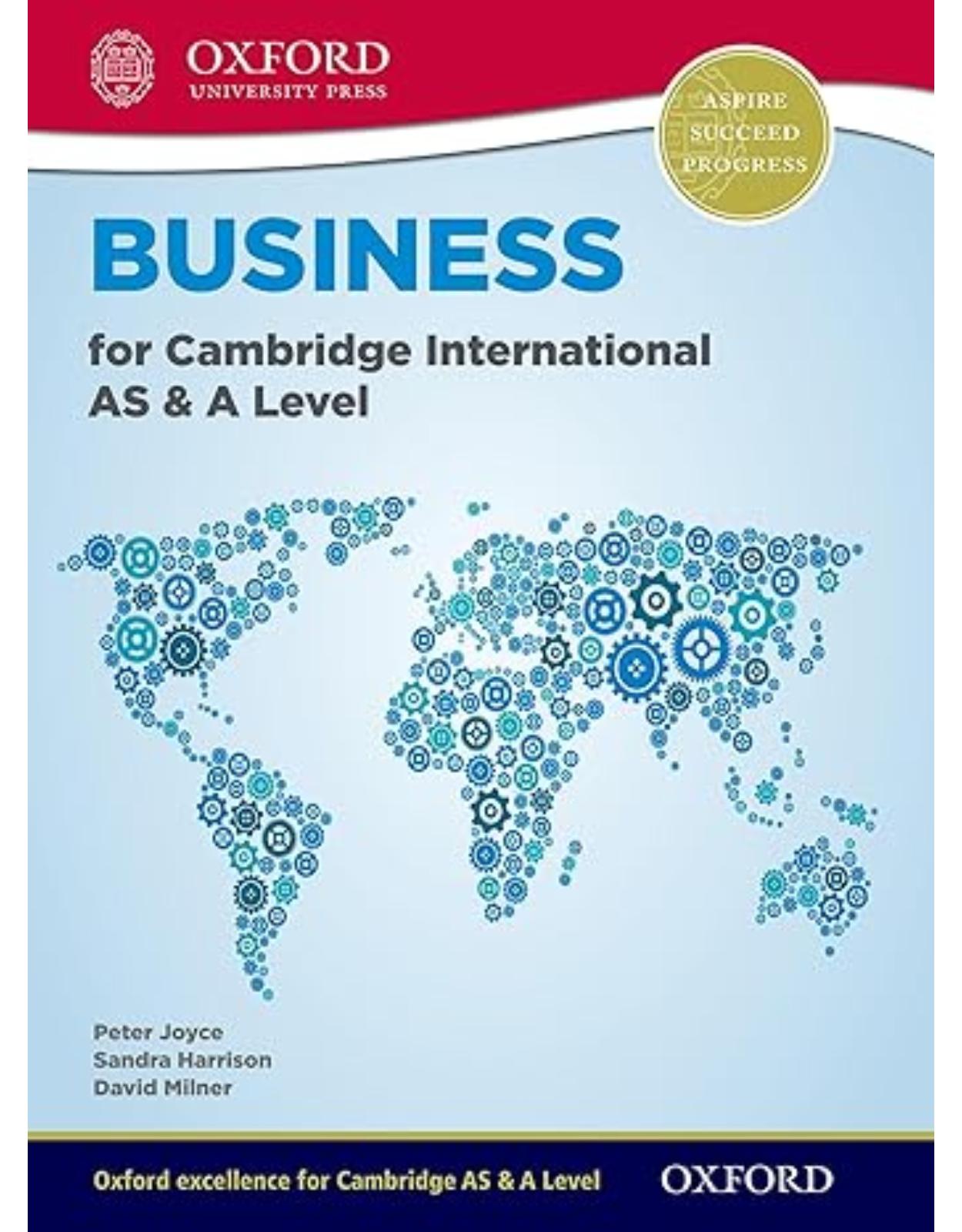 Business for Cambridge International AS & A Level Student Book (CIE A Level) Student Edition