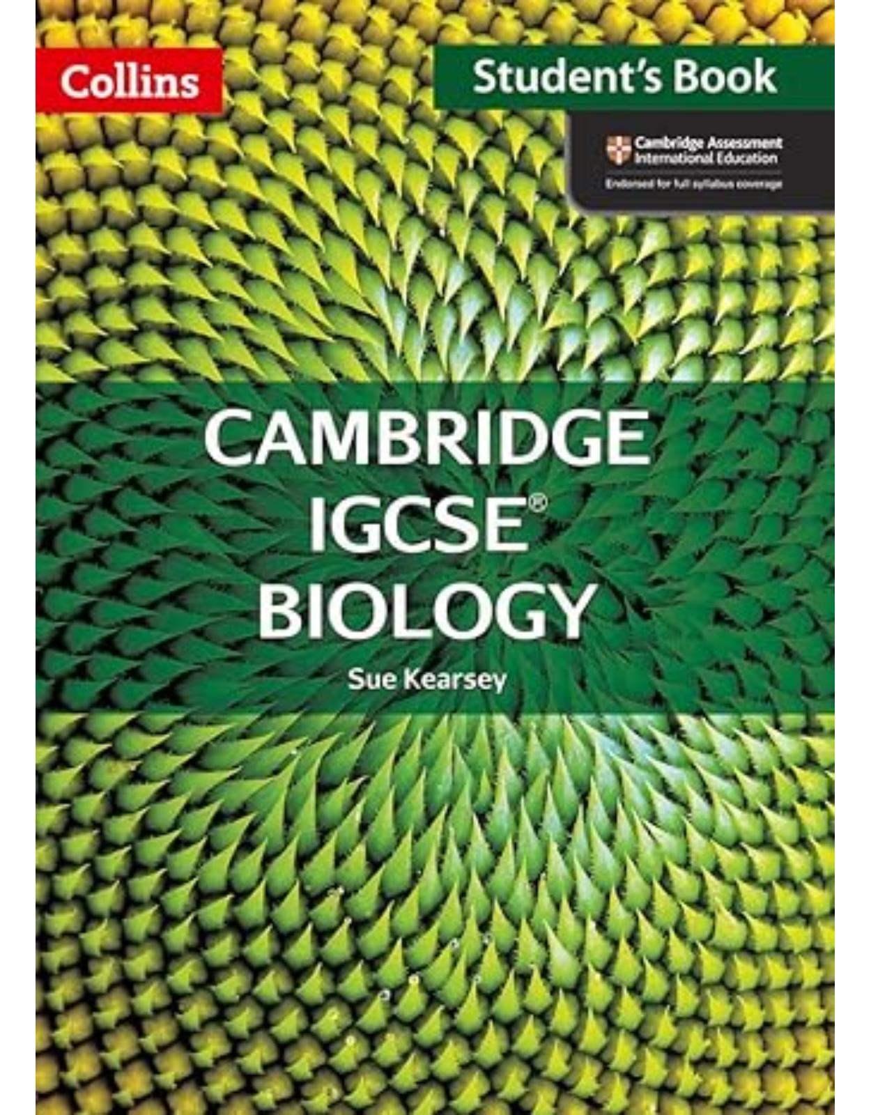 Cambridge IGCSE Biology: Student Book (Collins Cambridge IGCSE ) 