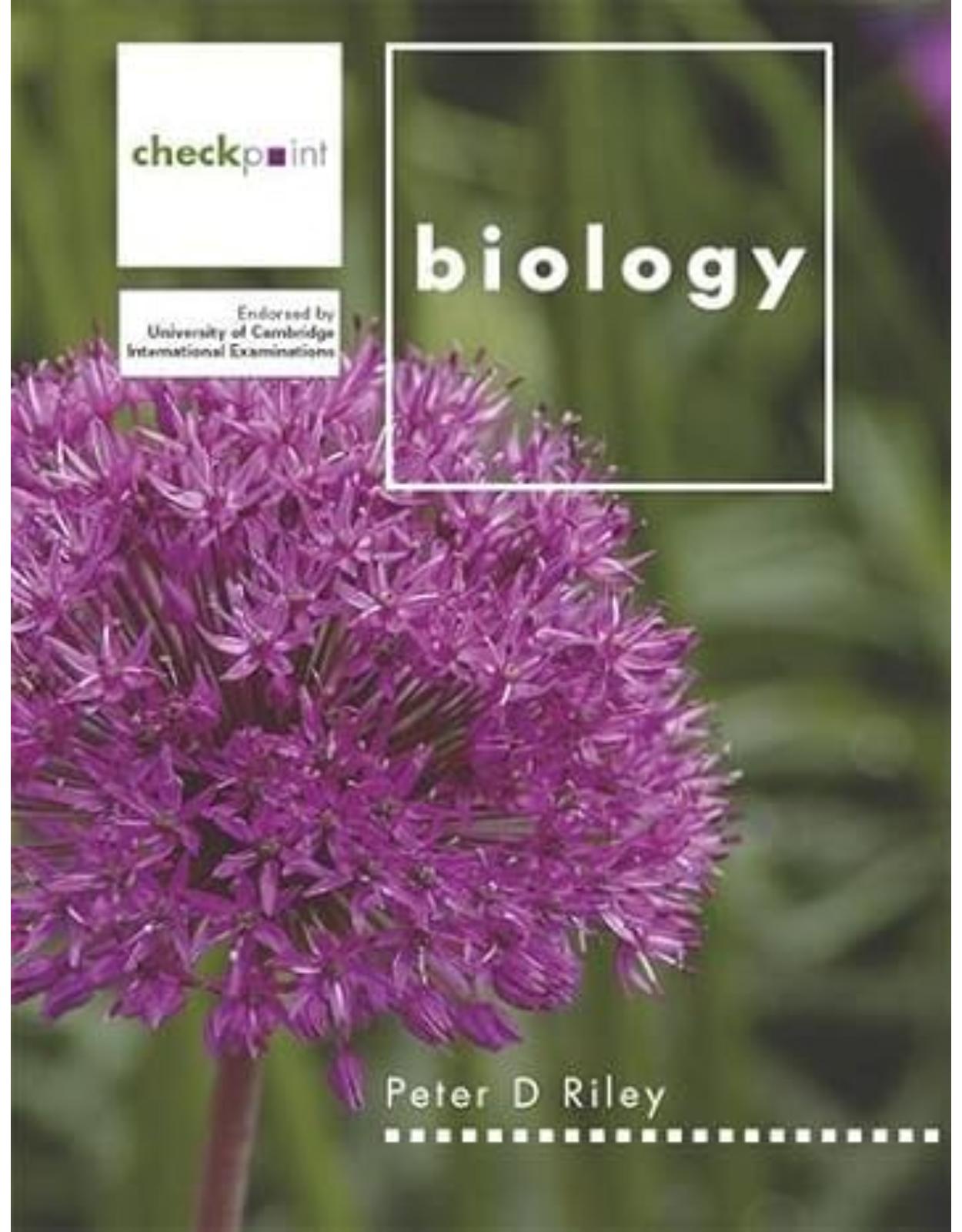 Checkpoint Biology Pupil’s Book