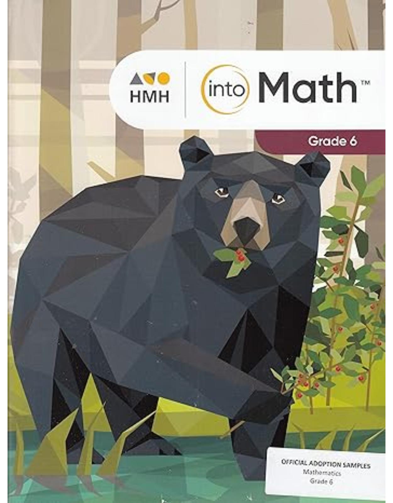 HMH: into Math Student workbook Grade 6 