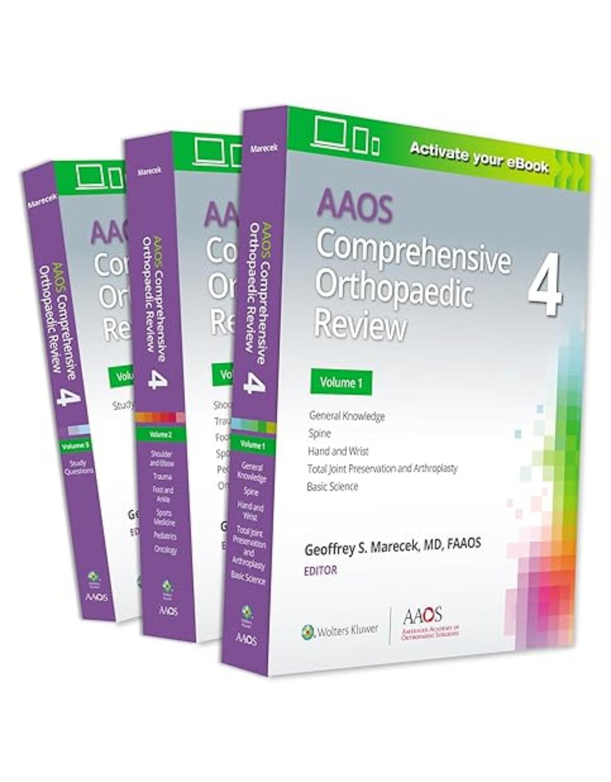 AAOS Comprehensive Orthopaedic Review 4: Print + Digital (AAOS - American Academy of Orthopaedic Surgeons)