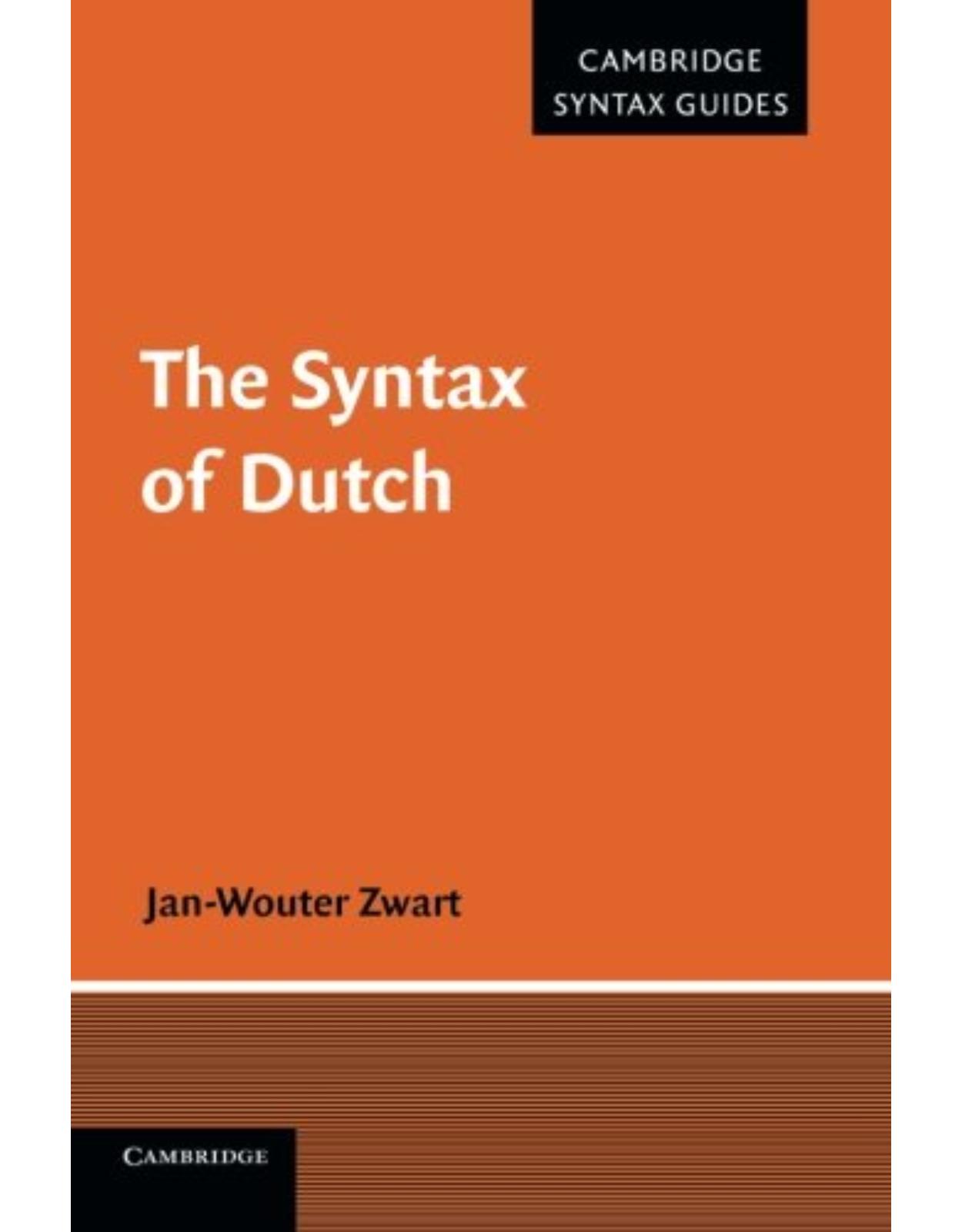 The Syntax of Dutch (Cambridge Syntax Guides)