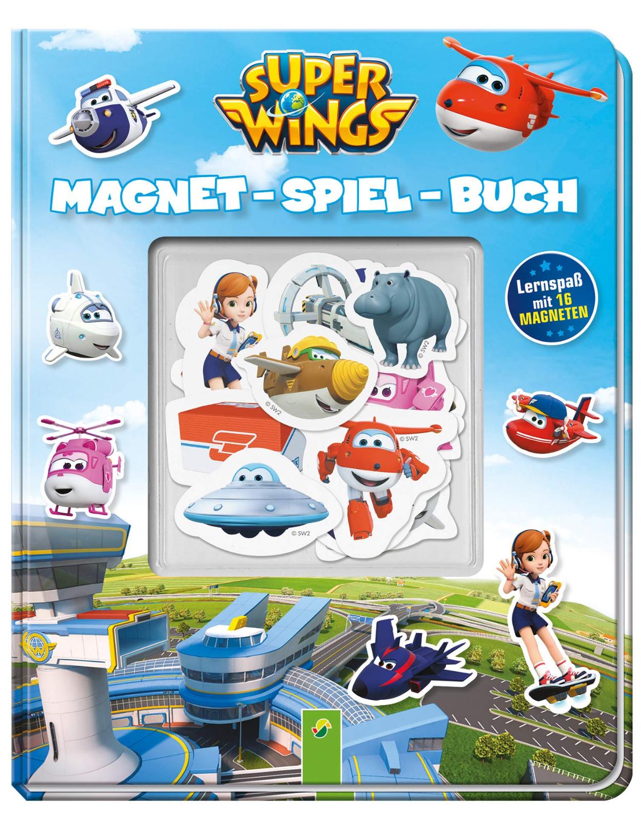 Super Wings Magnetbuch