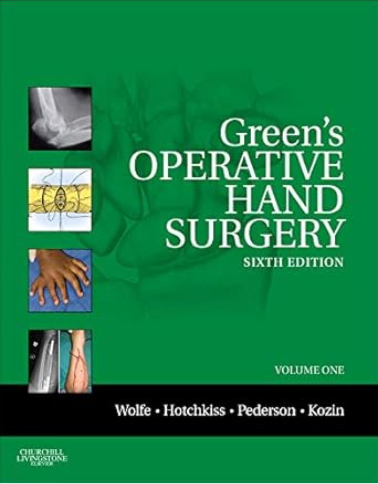 Green’s Operative Hand Surgery: 2-Volume Set