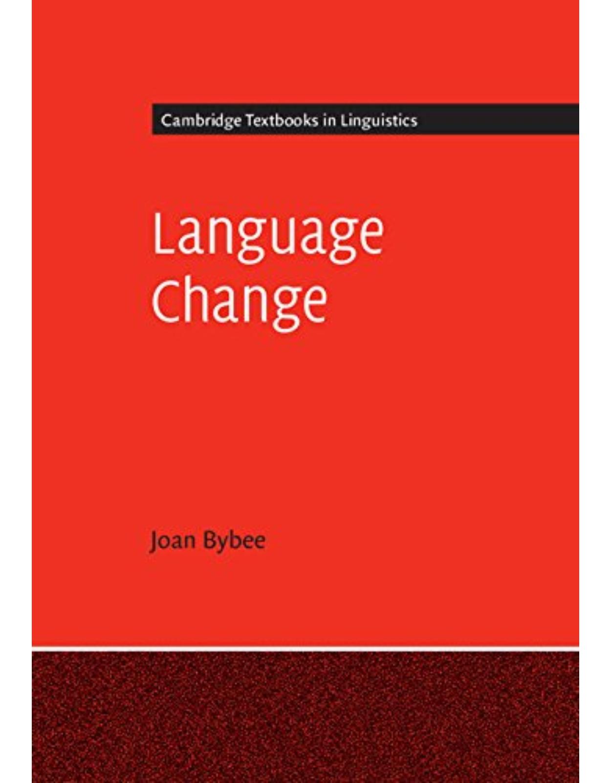 Language Change (Cambridge Textbooks in Linguistics)