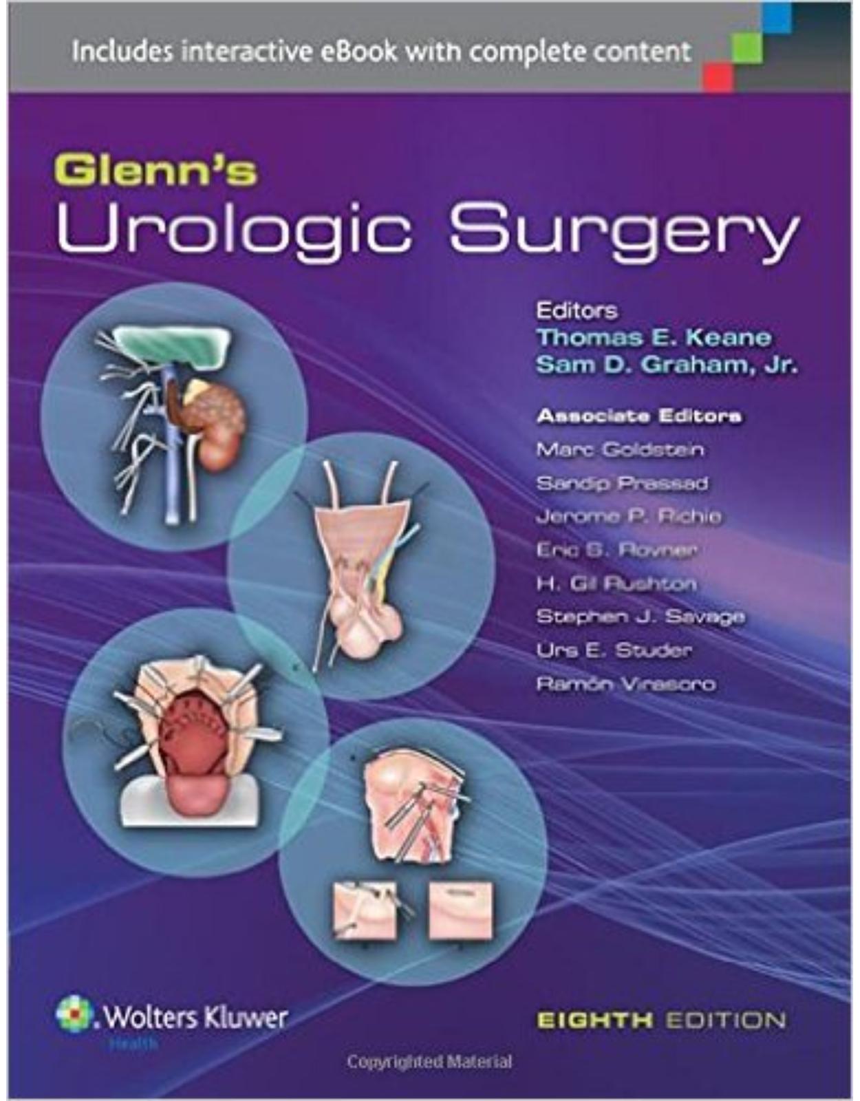 Glenn’s Urologic Surgery Eighth Edition