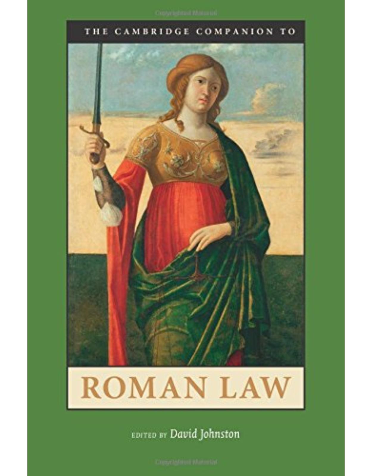 The Cambridge Companion to Roman Law (Cambridge Companions)
