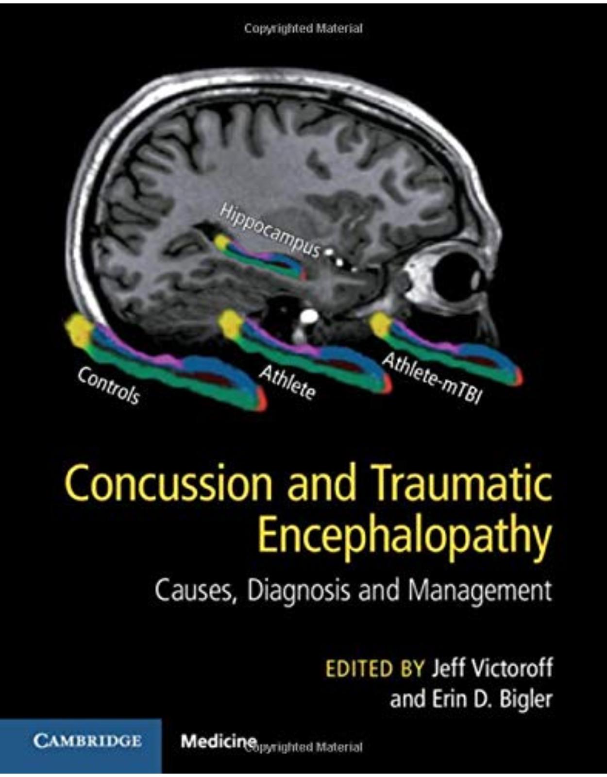 Concussion and Traumatic Encephalopathy: Causes, Diagnosis and Management