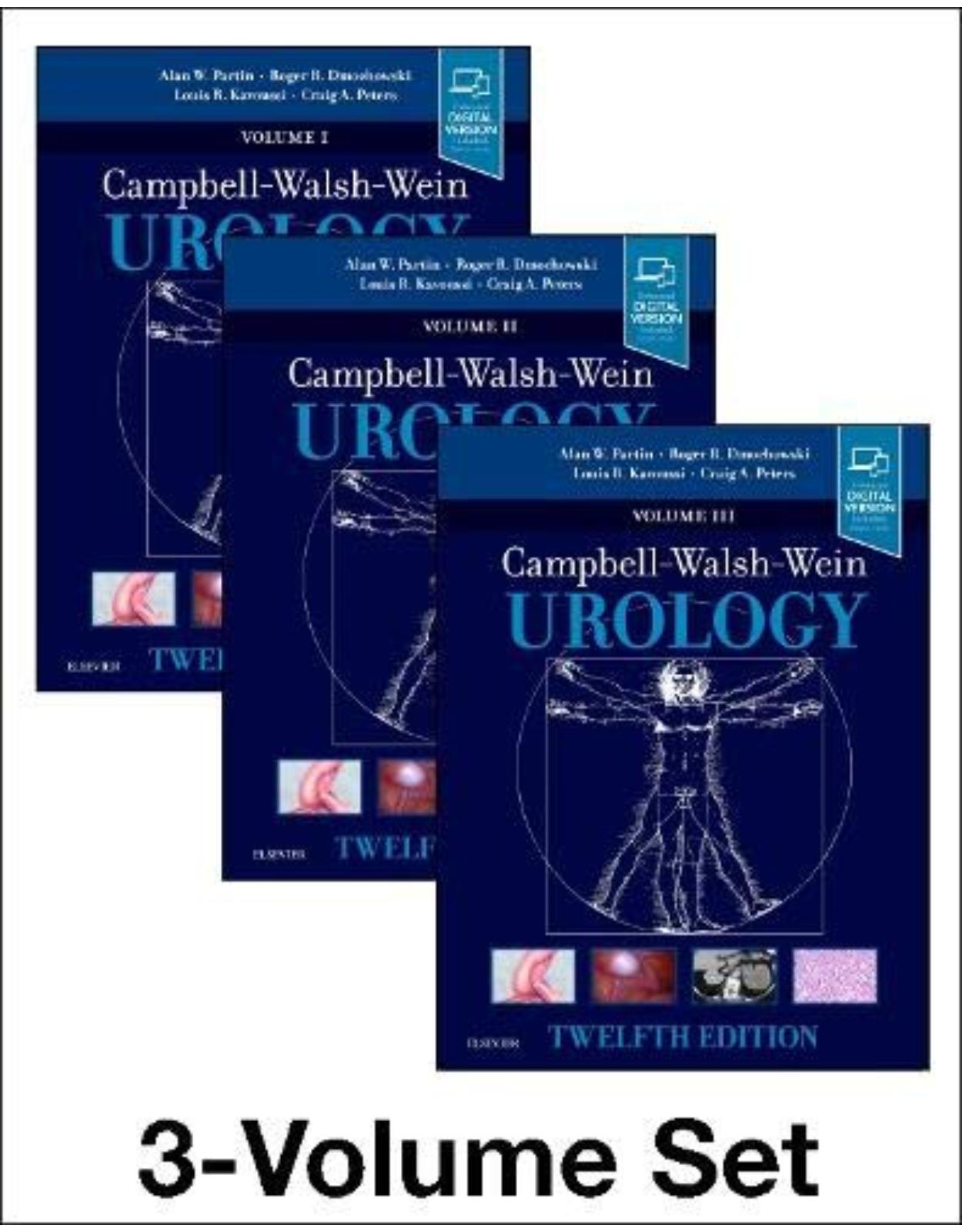 Campbell Walsh Wein Urology: 3-Volume Set (Campbell-Walsh Urology)