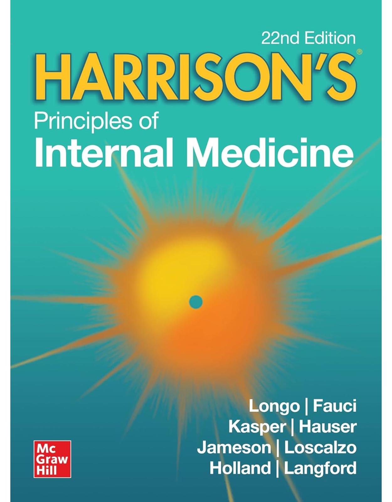 HARRISONâS PRINCIPLES OF INTERNAL MED 22E, 2 VOL SET (IE)