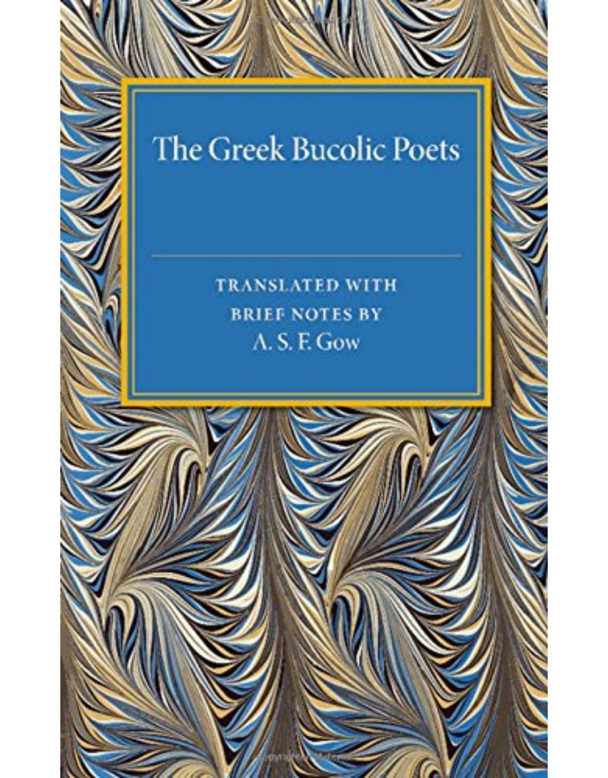 The Greek Bucolic Poets
