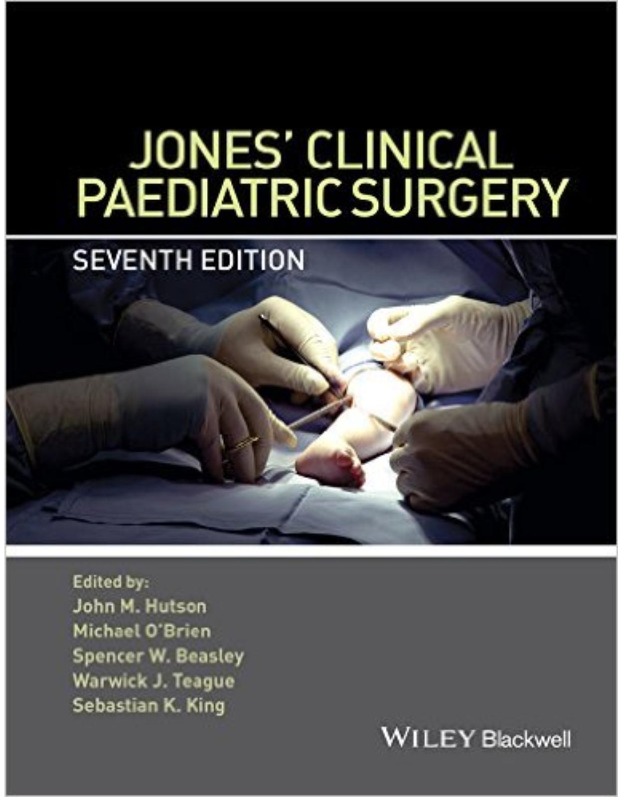 Jones’ Clinical Paediatric Surgery 7th Edition