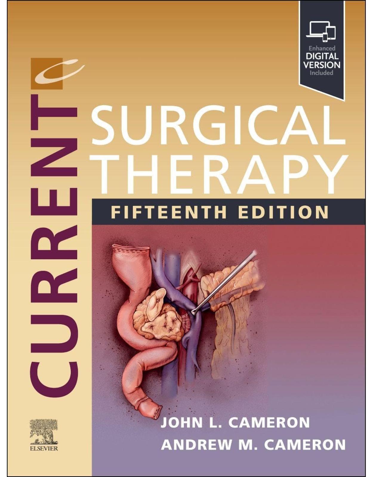 Current Surgical Therapy, 15th Edition