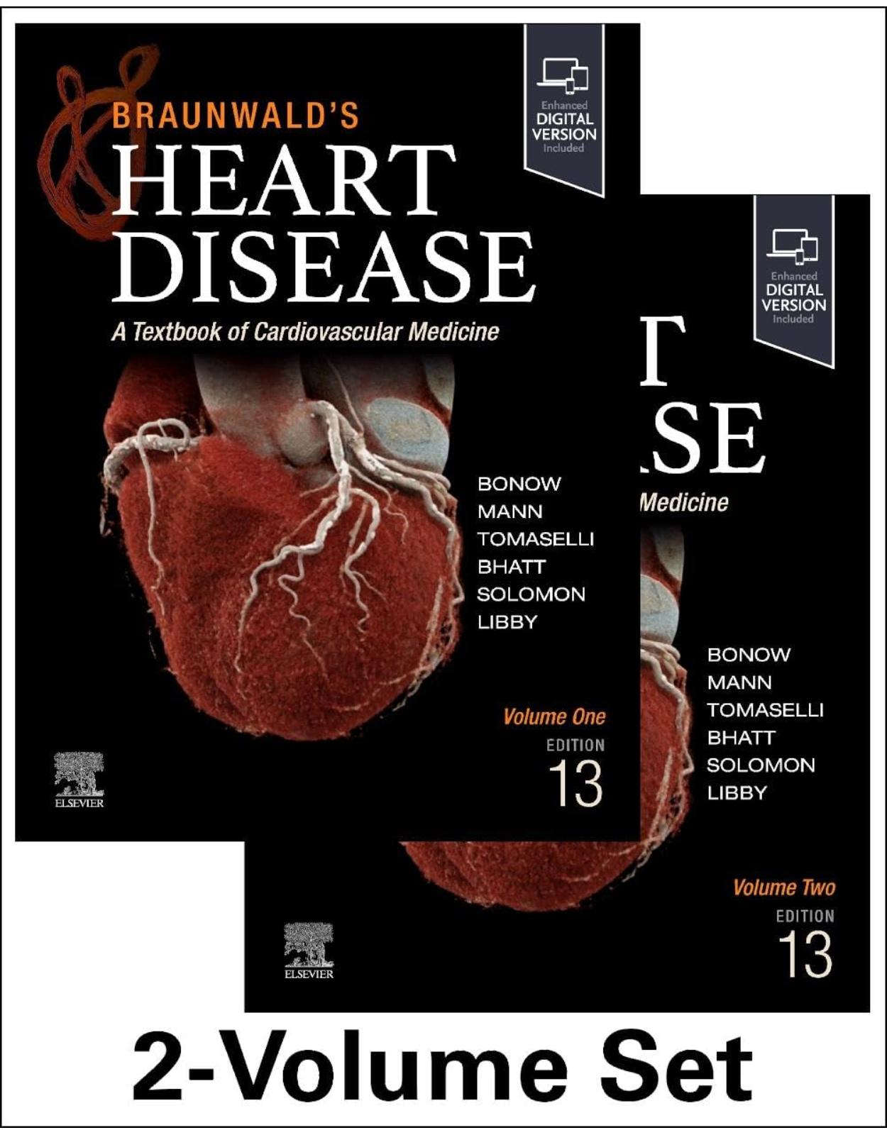 Braunwalds Heart Disease, 2 Vol Set, 13th Edition