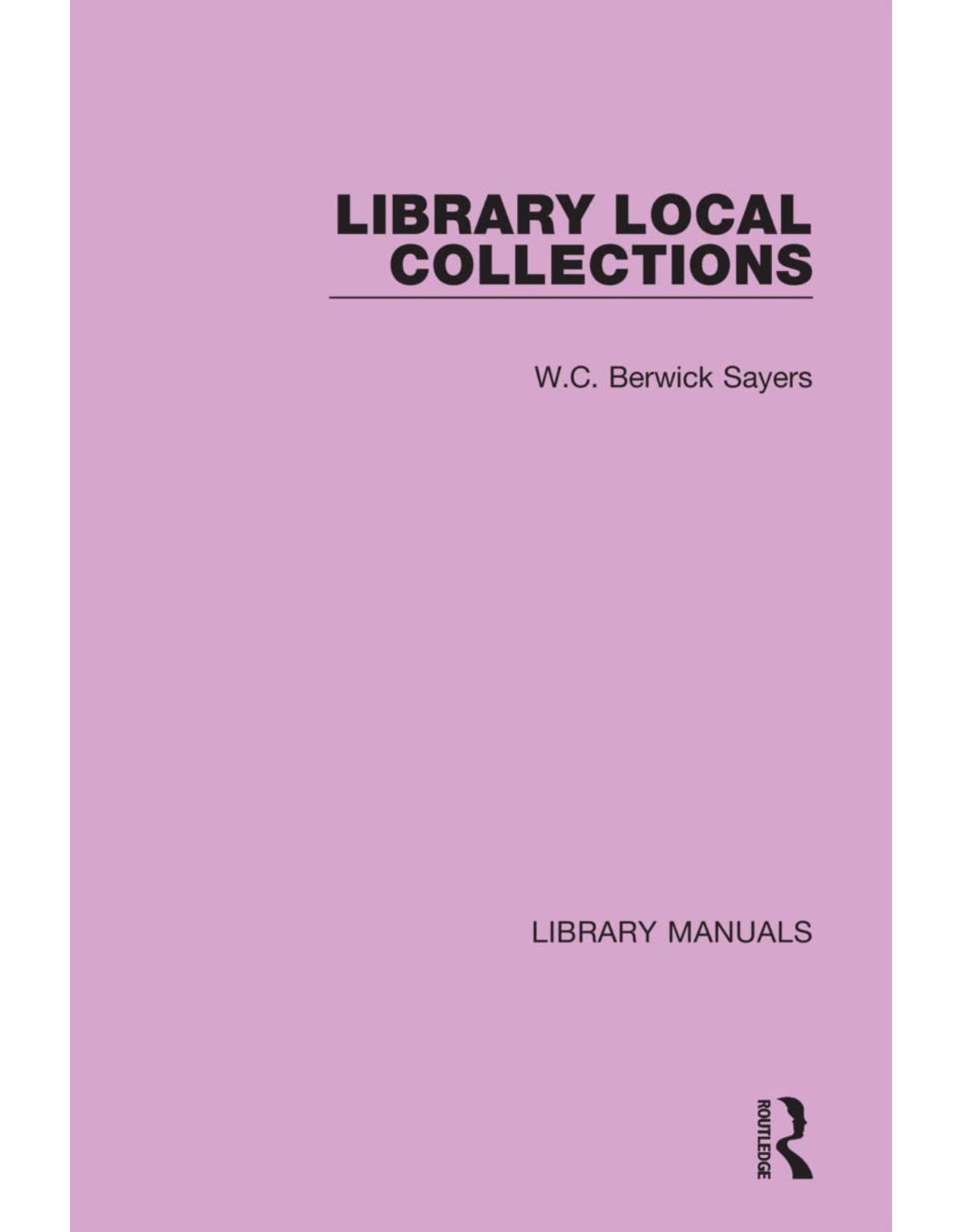 Library Local Collections: 8 (Library Manuals)