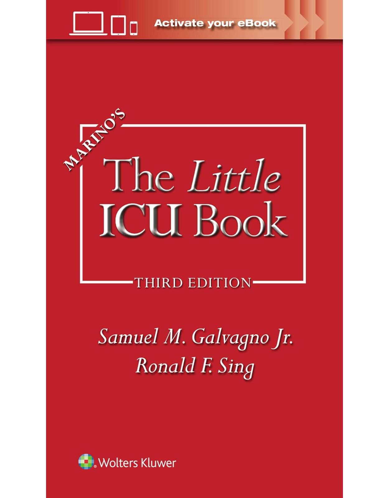 Marino's The Little ICU Book. Third edition