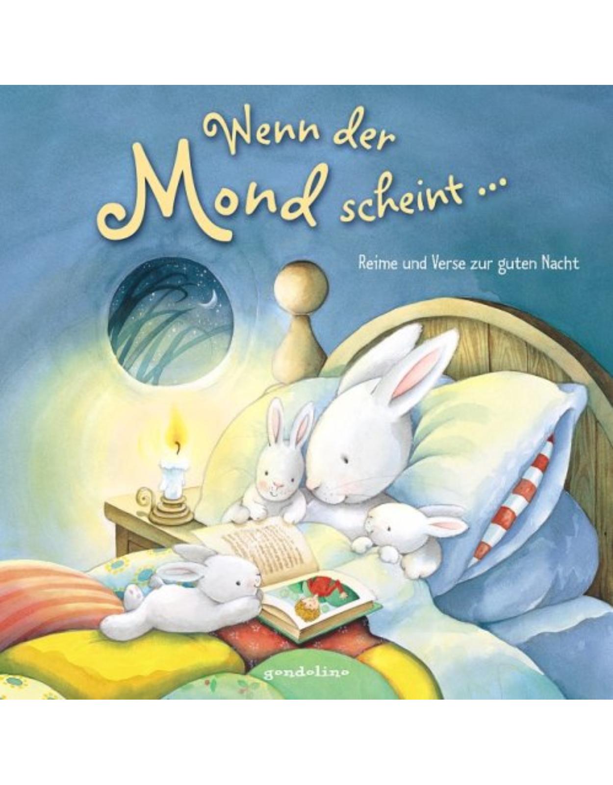 Wenn der Mond scheint ...: Reime und Verse zur guten Nacht