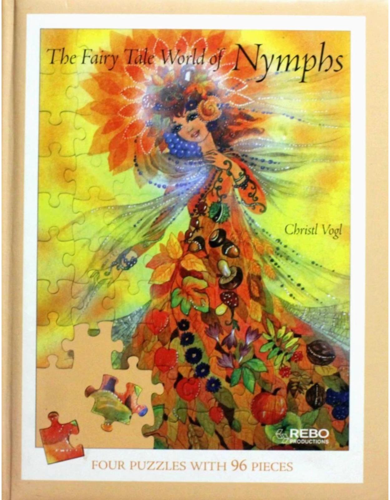 The Fairy Tale World of Nymphs Puzzle Book