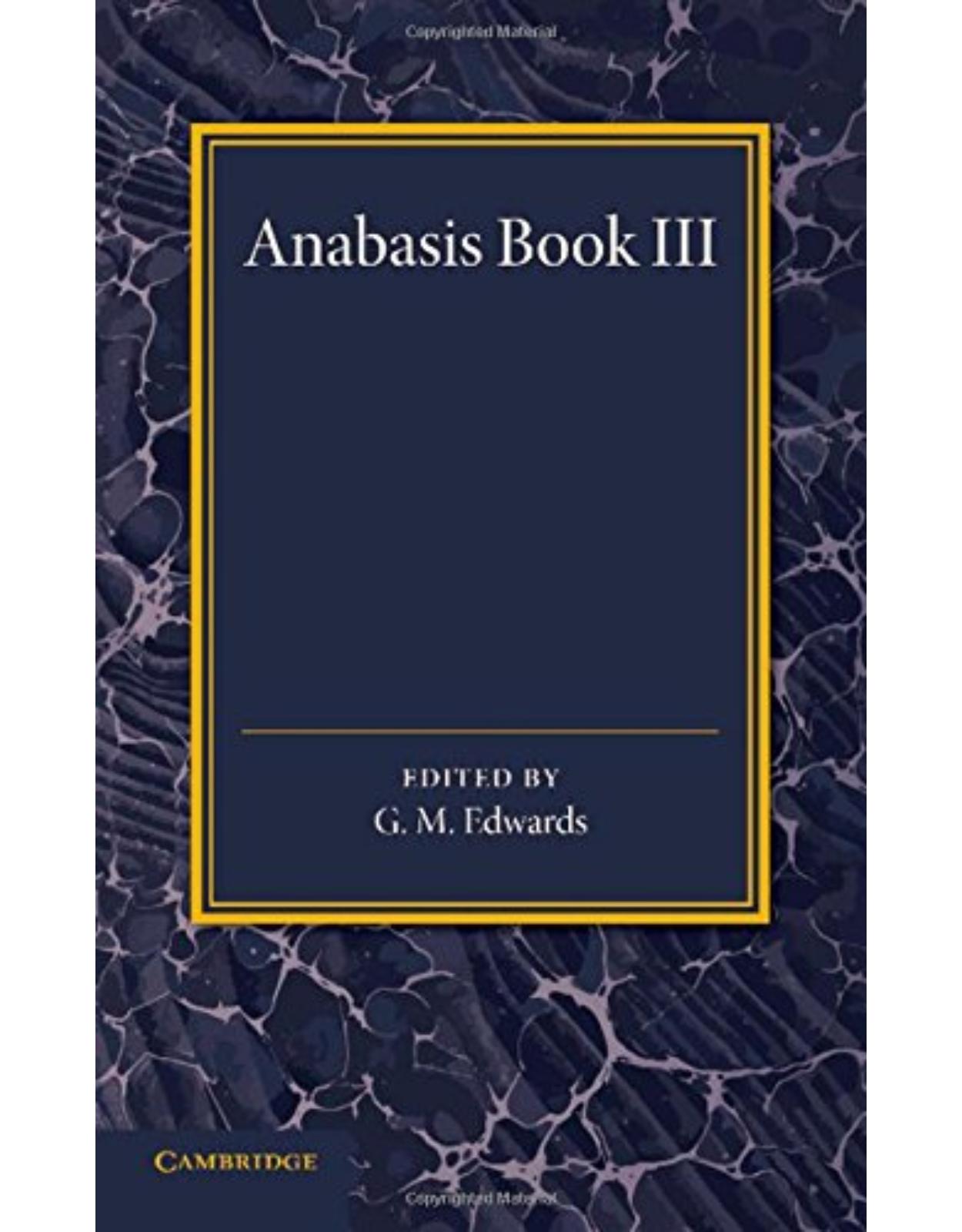 Xenophon Anabasis Book III