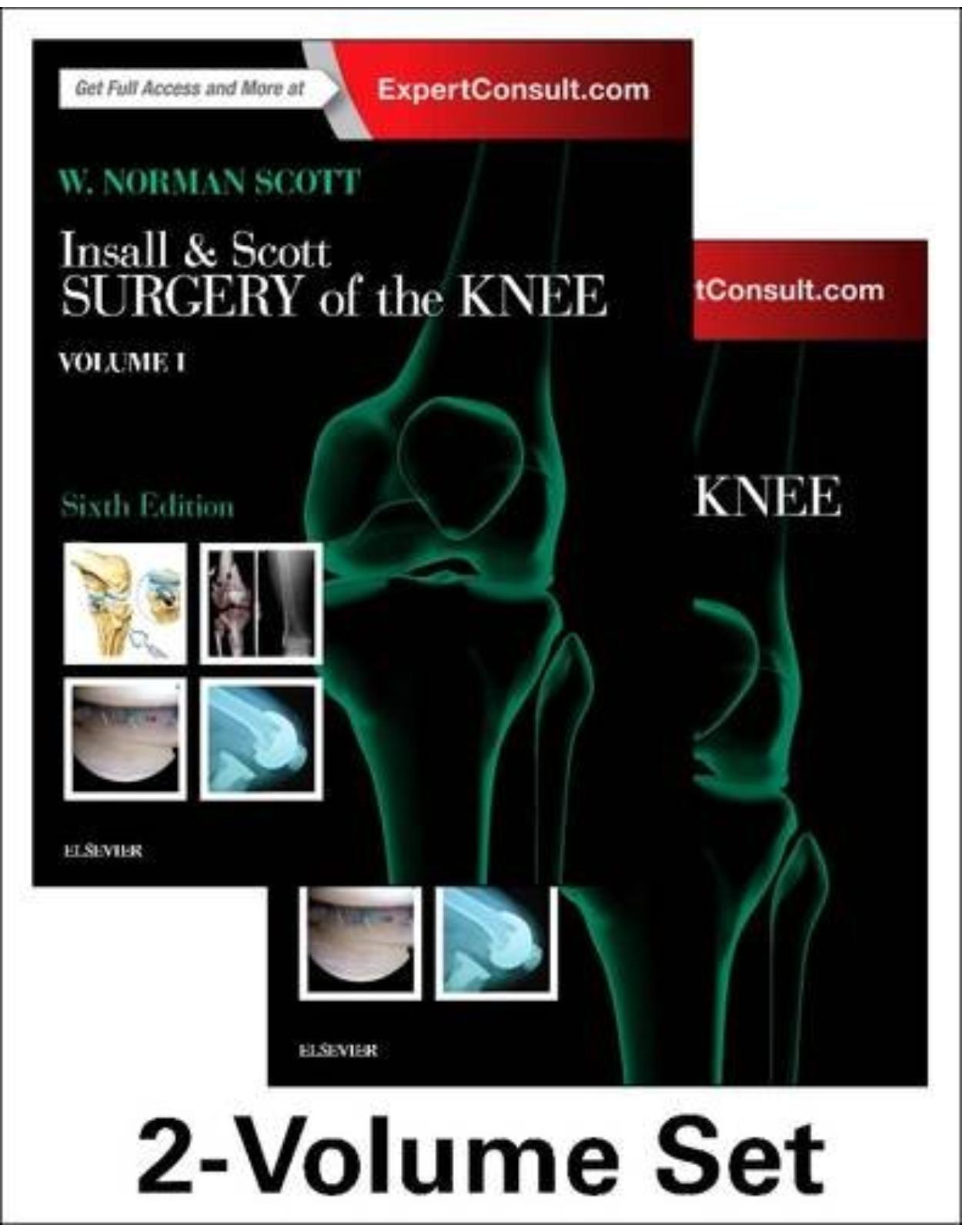 Insall & Scott Surgery of the Knee, 2-Volume Set, 6th Edition