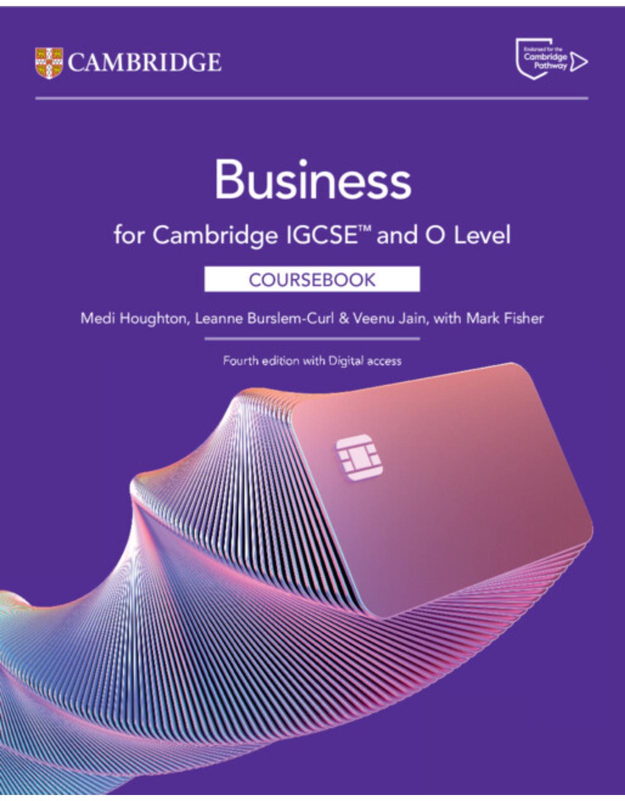 Cambridge IGCSE and O Level Business Coursebook with Digital Access (2 Years) (Cambridge International IGCSE)